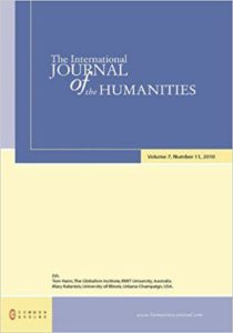 Int Journal of Humanities