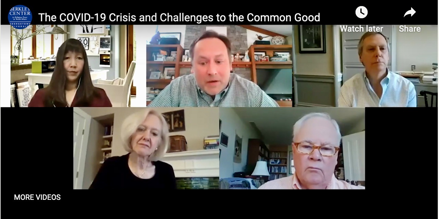 “The Covid-19 Crisis & the Common Good”