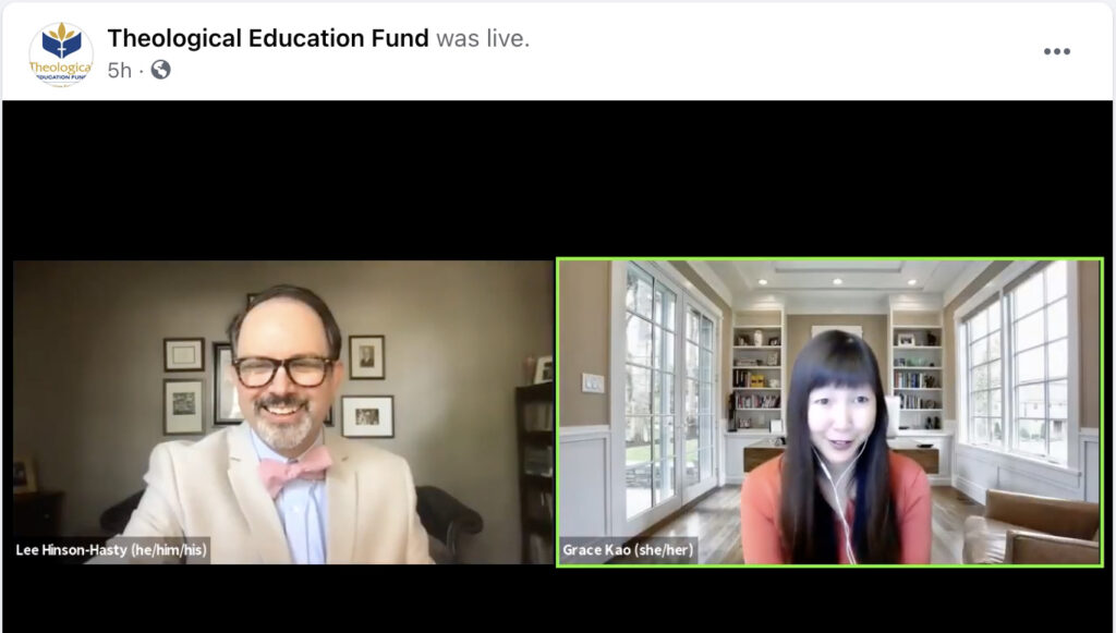 Interview with Theological Education Fund