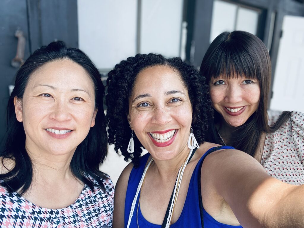 Grace, Monica, and Esther at Wabash