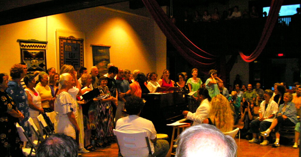 Ghost Ranch choir