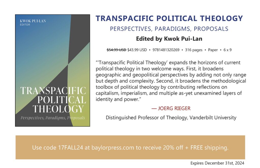 Transpacific Political Theology Flier